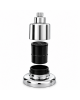 Wellon Shower Filter for Bathroom with Replaceable Cartridge | Helps Reduce Chlorine, Sediment & Hard Water Effects | Chrome Finish